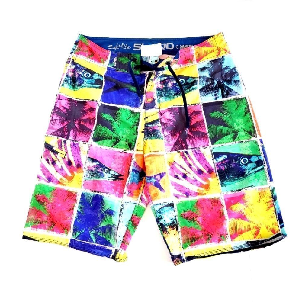 Salt life SLX-QD board short 30